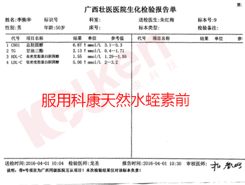 水蛭素、血脂、頸動脈斑塊